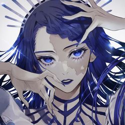 This is a pixiv picture whose title is ギラギラ.