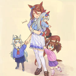 This is a pixiv picture whose title is 🐎まとめ.