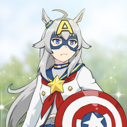This is a pixiv picture whose title is アメリキャップ.