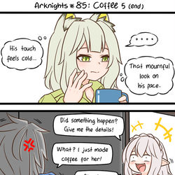 This is a pixiv picture whose title is Arknights #85.