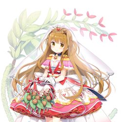 This is a pixiv picture whose title is クルミちゃん ジューンブライドver..