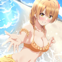 This is a pixiv picture whose title is ナツイロハ.