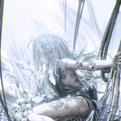 This is a pixiv picture whose title is Crystallization.