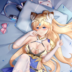 This is a pixiv picture whose title is 幽兰黛尔.