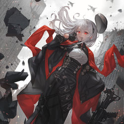 This is a pixiv picture whose title is Dropzone.