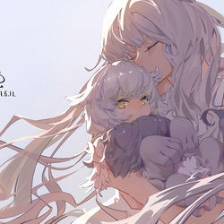 This is a pixiv picture whose title is 过去.