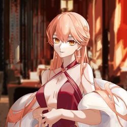 This is a pixiv picture whose title is 后宫上位.