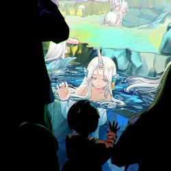 This is a pixiv picture whose title is 大人になったらまたおいで.