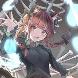This is a pixiv picture whose title is お燐.