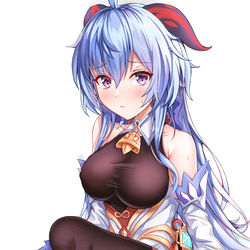 This is a pixiv picture whose title is 甘雨.