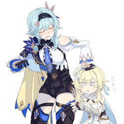 This is a pixiv picture whose title is エウルアのふともも.