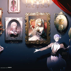 This is a pixiv picture whose title is 初音ミクシンフォニー2021.