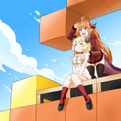 This is a pixiv picture whose title is 永遠の空.