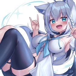 This is a pixiv picture whose title is フブキちゃん!.