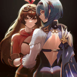 This is a pixiv picture whose title is The First Dance.