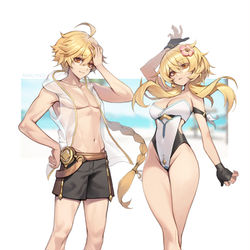 This is a pixiv picture whose title is 夏の空/蛍.