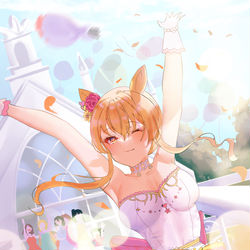 This is a pixiv picture whose title is 嫁マヤノ.