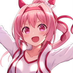 This is a pixiv picture whose title is ハルウララ.