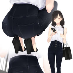 This is a pixiv picture whose title is いい匂いお姉さん.