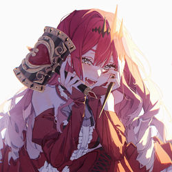 This is a pixiv picture whose title is 爆死.