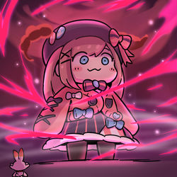 This is a pixiv picture whose title is 自分がダイマックスする鈴原.