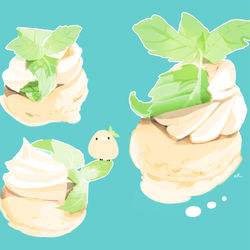 This is a pixiv picture whose title is アイススケッチ.