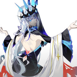 This is a pixiv picture whose title is モルガン.