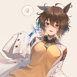 This is a pixiv picture whose title is 実験失敗しちゃったアグネスタキオン.