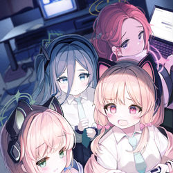 This is a pixiv picture whose title is ☆.
