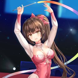 This is a pixiv picture whose title is レオタード.