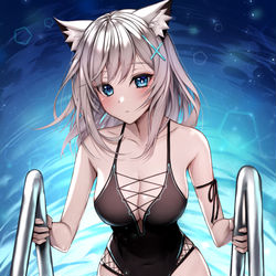 This is a pixiv picture whose title is ブルアカ.