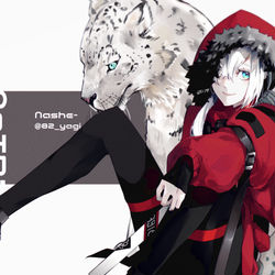 This is a pixiv picture whose title is Panthera uncia.