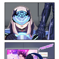This is a pixiv picture whose title is "Lancelot".