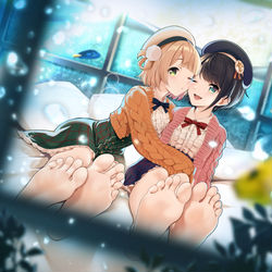 This is a pixiv picture whose title is お揃いの新衣装.