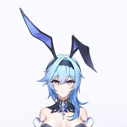 This is a pixiv picture whose title is 兔女郎优菈.