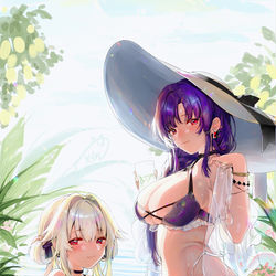 This is a pixiv picture whose title is 夏日.