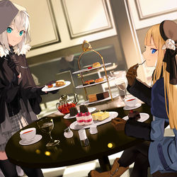 This is a pixiv picture whose title is アフタヌーンティー.