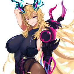 This is a pixiv picture whose title is 妖精騎士ガウェイン.