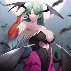 This is a pixiv picture whose title is モリガン・アーンスランド.