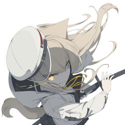 This is a pixiv picture whose title is ここから先に通しはしない！.