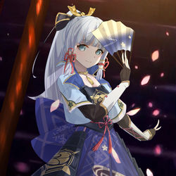 This is a pixiv picture whose title is 神社前~.