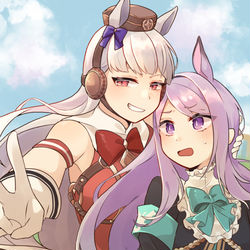This is a pixiv picture whose title is ピスピース☆.