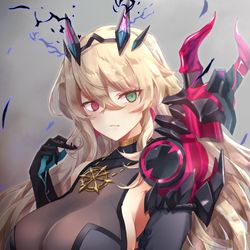This is a pixiv picture whose title is 妖精騎士ガウェインさん.