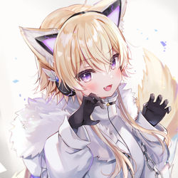 This is a pixiv picture whose title is がお！.