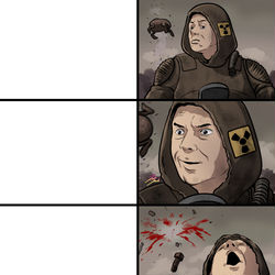 This is a pixiv picture whose title is S.T.A.L.K.E.R. 2 Reaction.