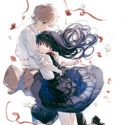 This is a pixiv picture whose title is ふたり.