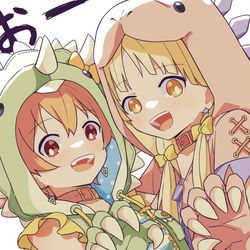 This is a pixiv picture whose title is ハッピーダイナソー.