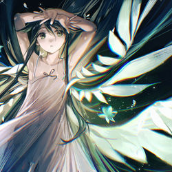 This is a pixiv picture whose title is 開花.