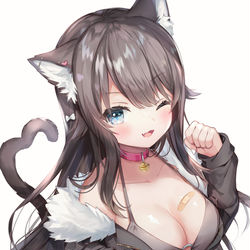 This is a pixiv picture whose title is セクシー黒猫.