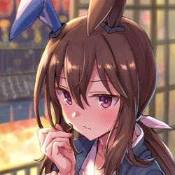 This is a pixiv picture whose title is アドマイヤベガと温泉.
